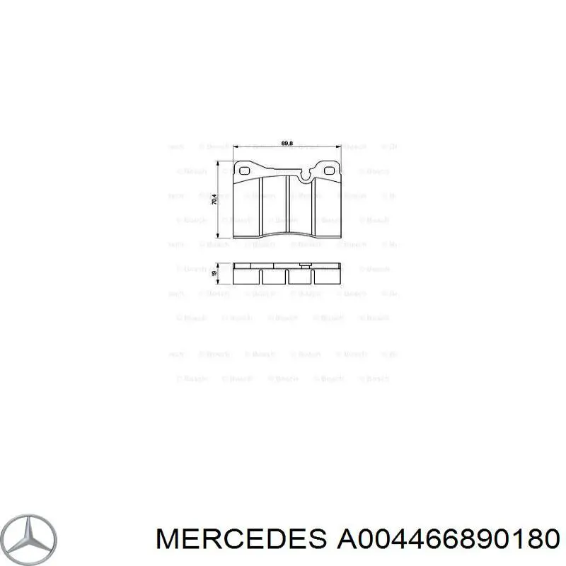 Купити A004466890180 Mercedes Насос гідравліки