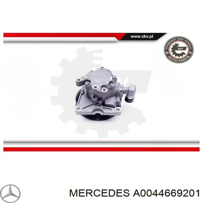 Насос ГУР A0044669201 Mercedes