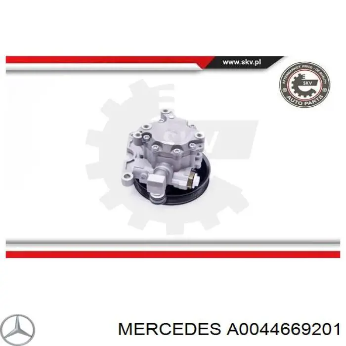 Насос гідропідсилювача керма Mercedes A0044669201