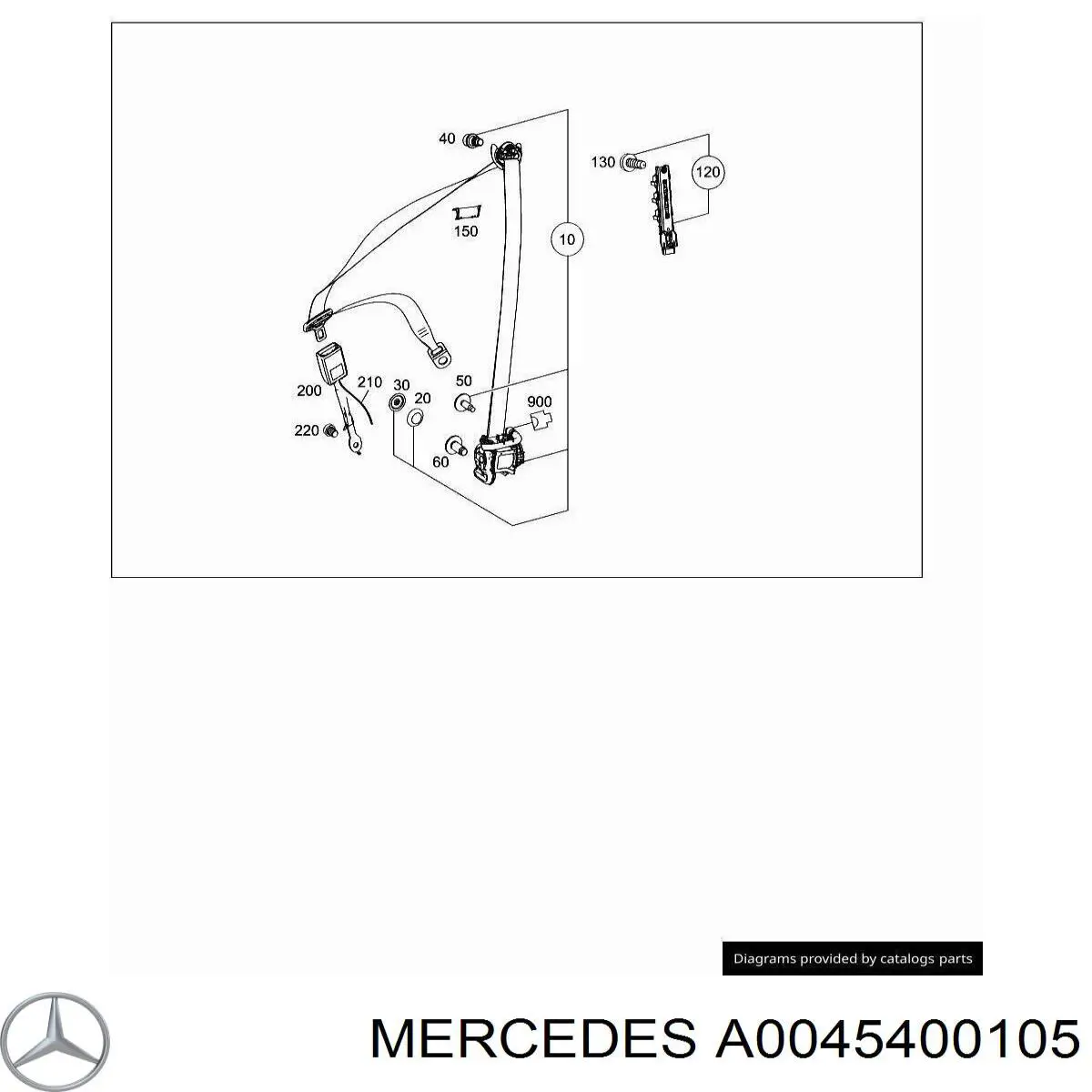 Mercedes A0045400105 ціна, від 67.84 USD