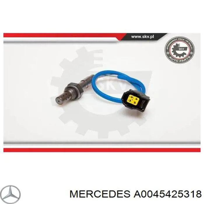 A0045425318 Mercedes Лямбда зонд, датчик кисню до каталізатора