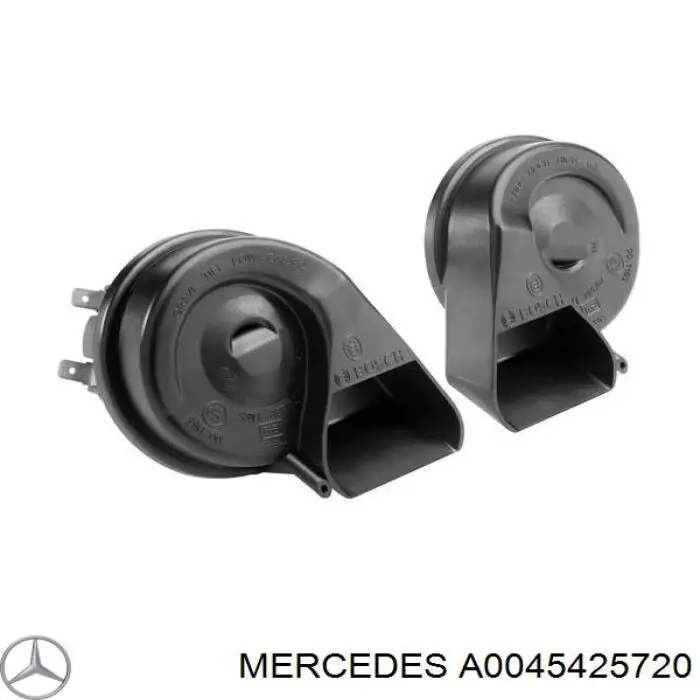 Сигнал високої тональності Mercedes A0045428120 ціна, від 7.60 USD