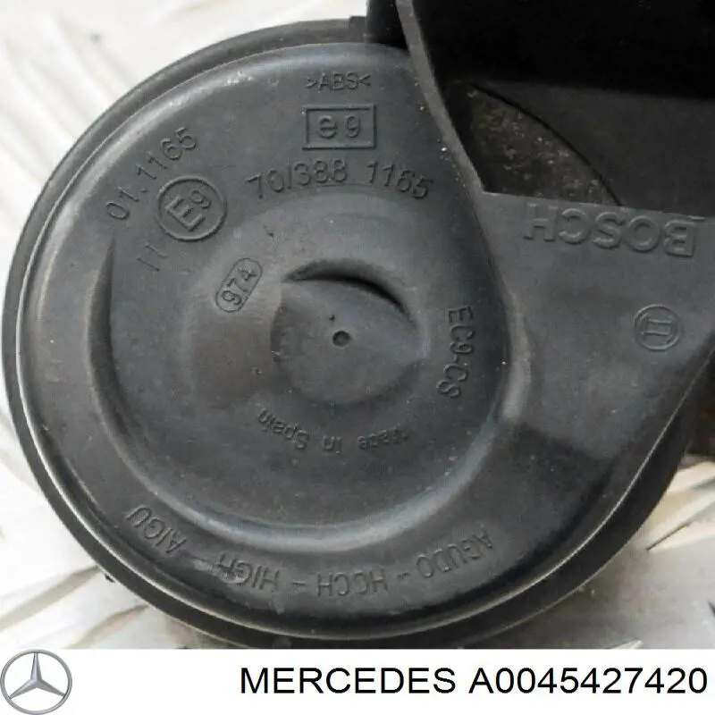 Сигнал низької тональності Mercedes A0055423520 ціна, від 10.13 USD