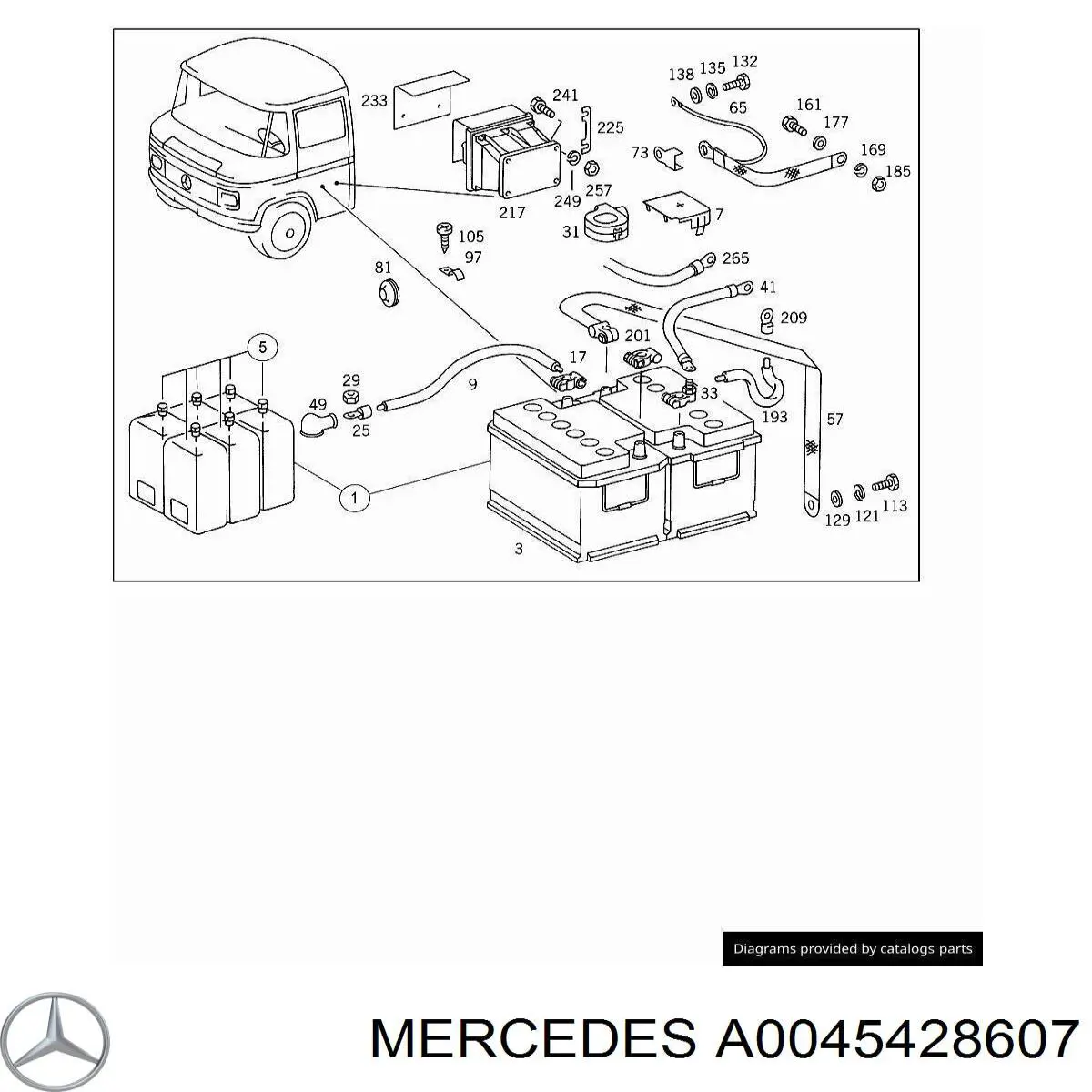  A0045428607 Mercedes