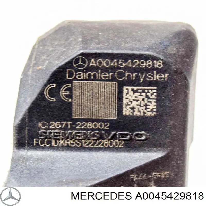 Манометр повітряний Mercedes A0045429818 ціна, від 11.25 USD