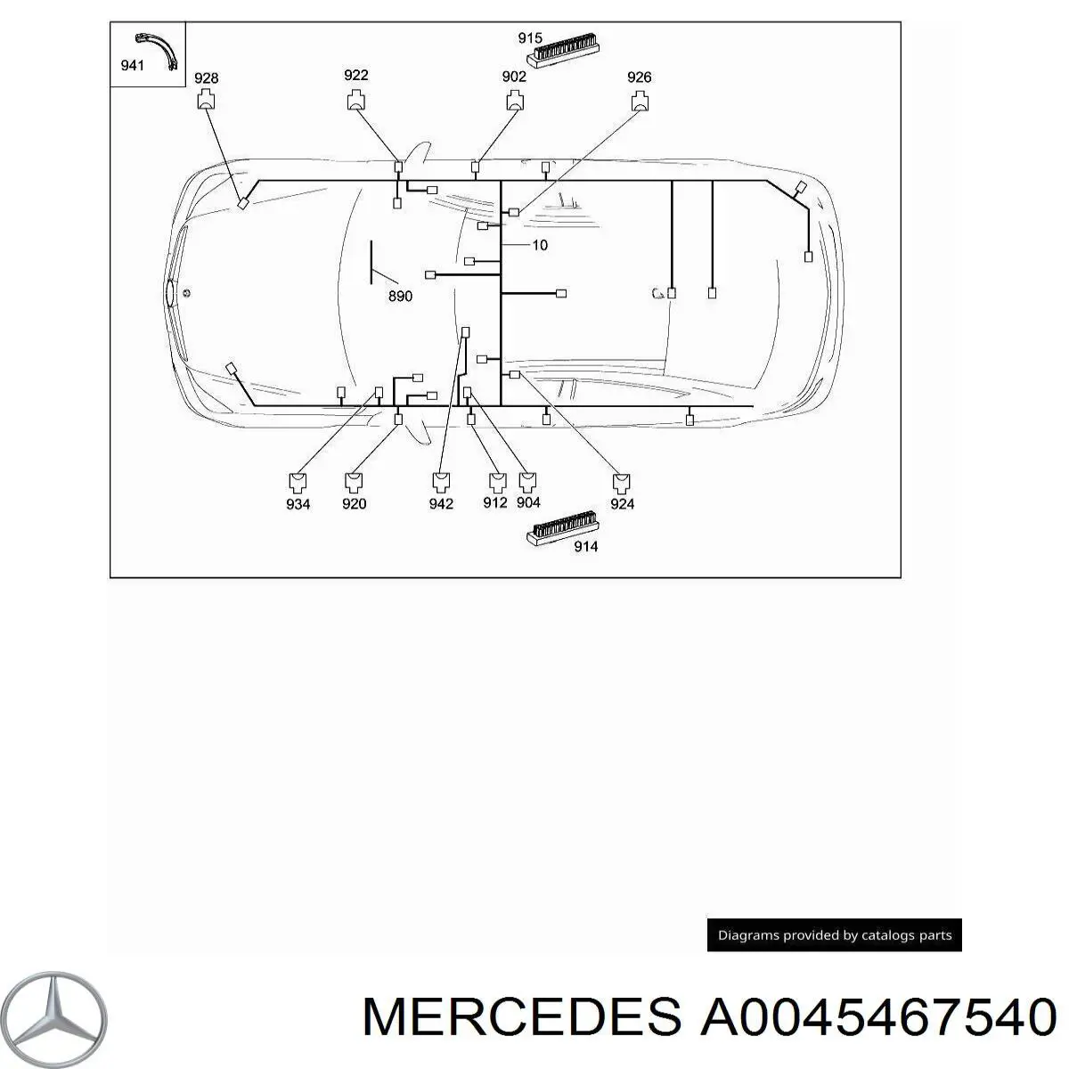 A0045467540 Mercedes 