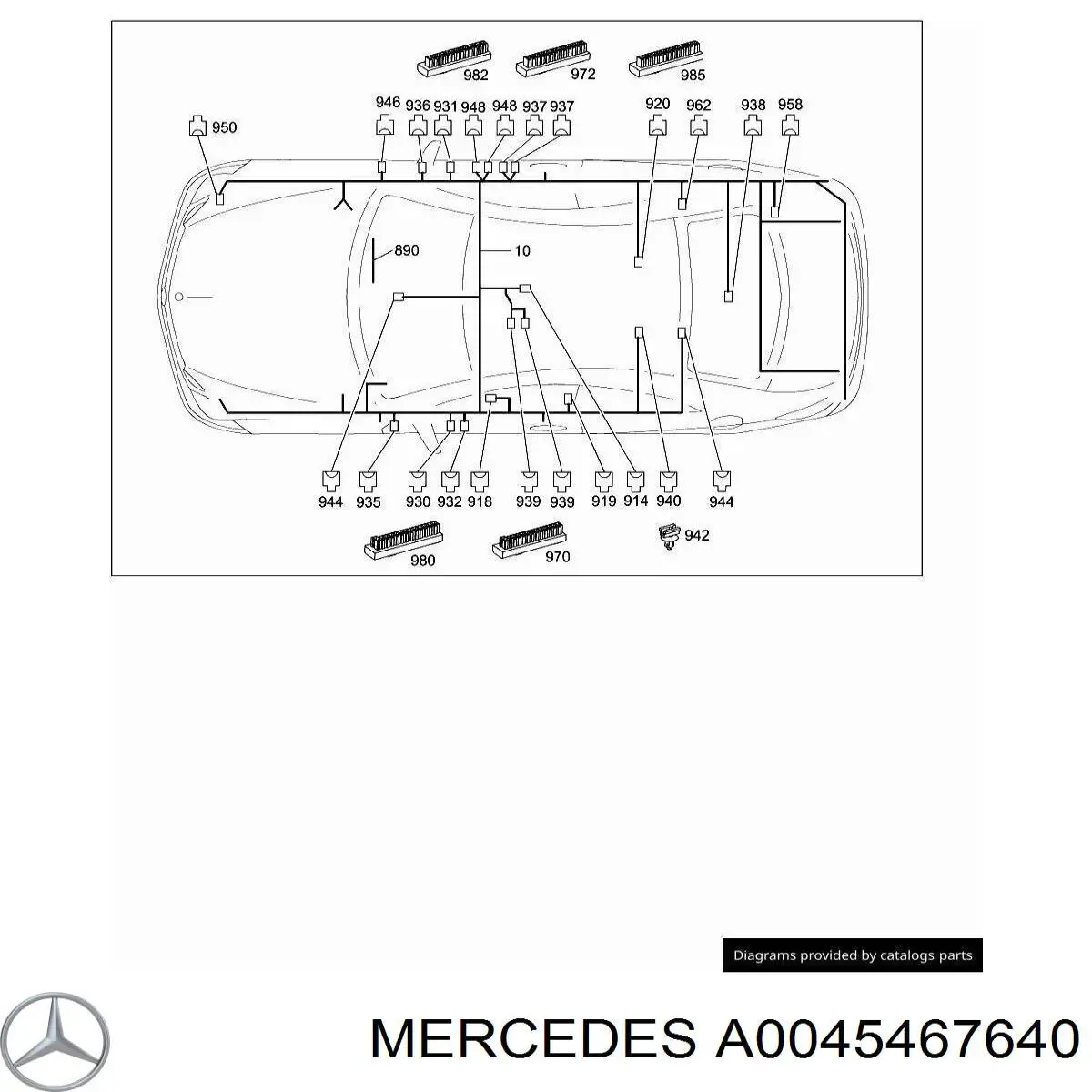  A0045467640 Mercedes