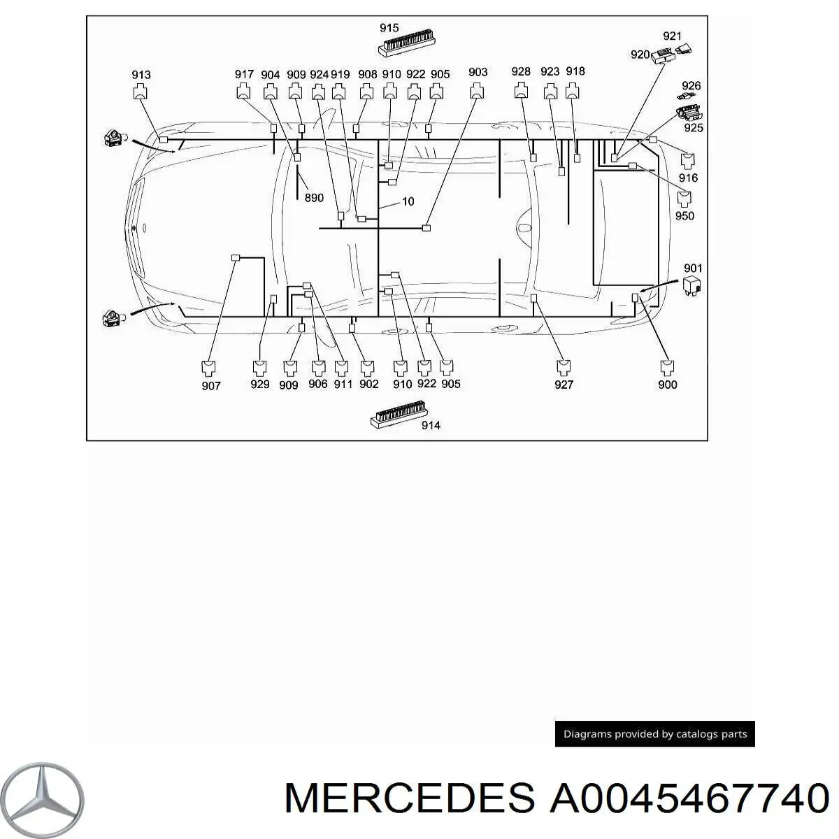 A0045467740 Mercedes 