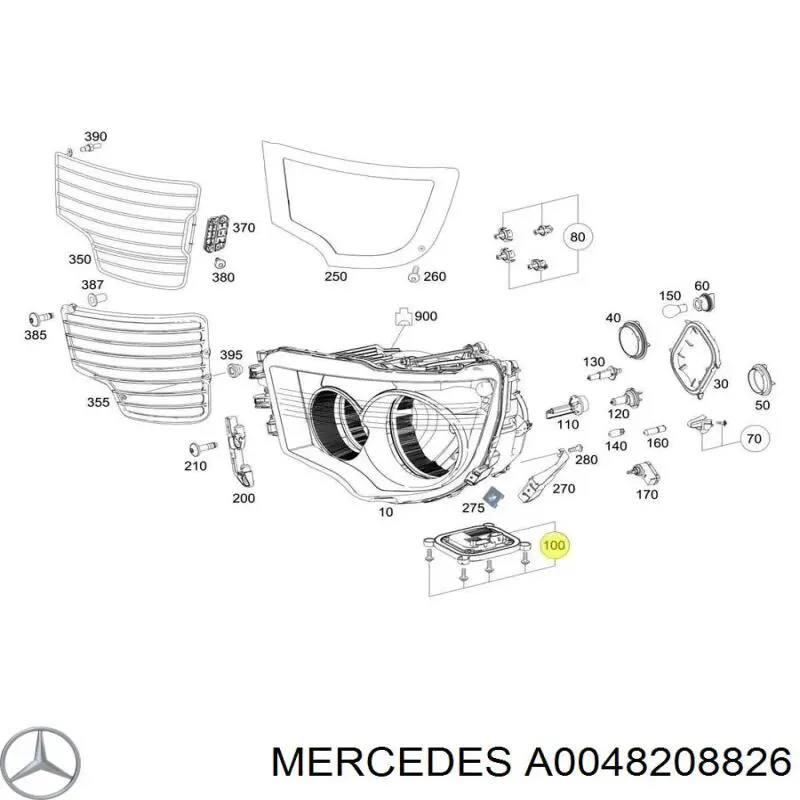 A0048208826 Mercedes 