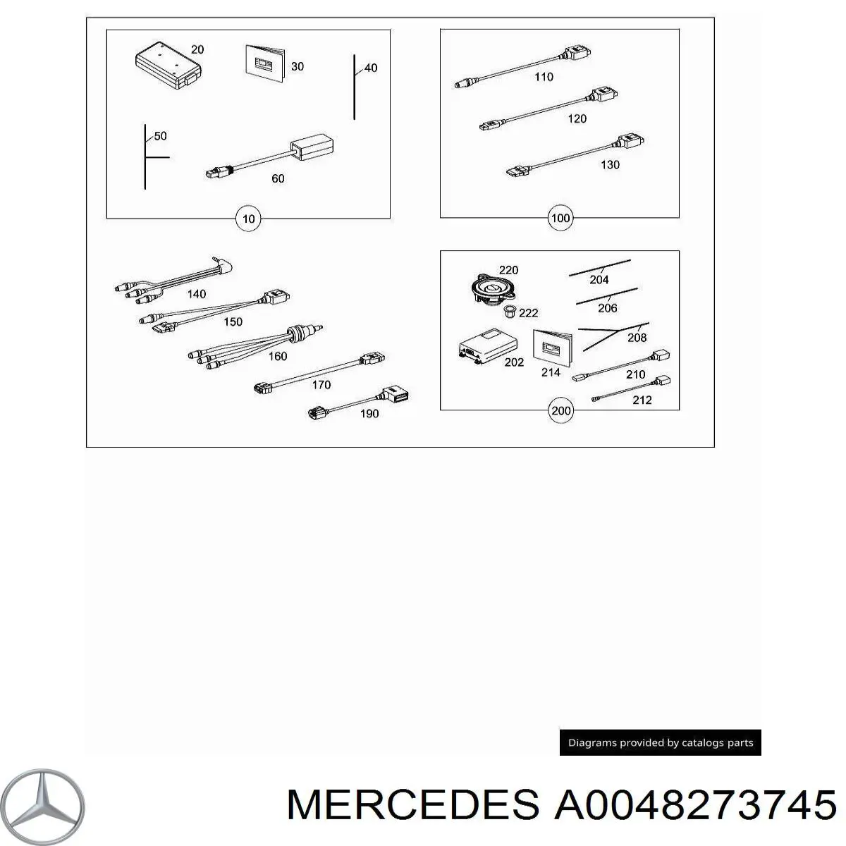 A0048273745 Mercedes 