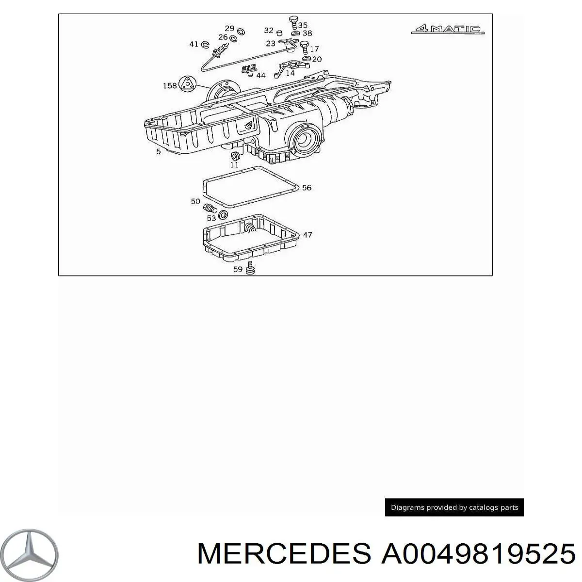  0049819525 Mercedes