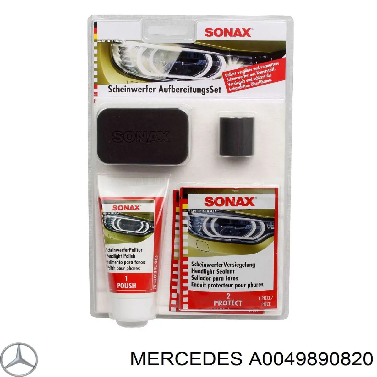 Купити A0049890820 Mercedes Герметик силіконовий