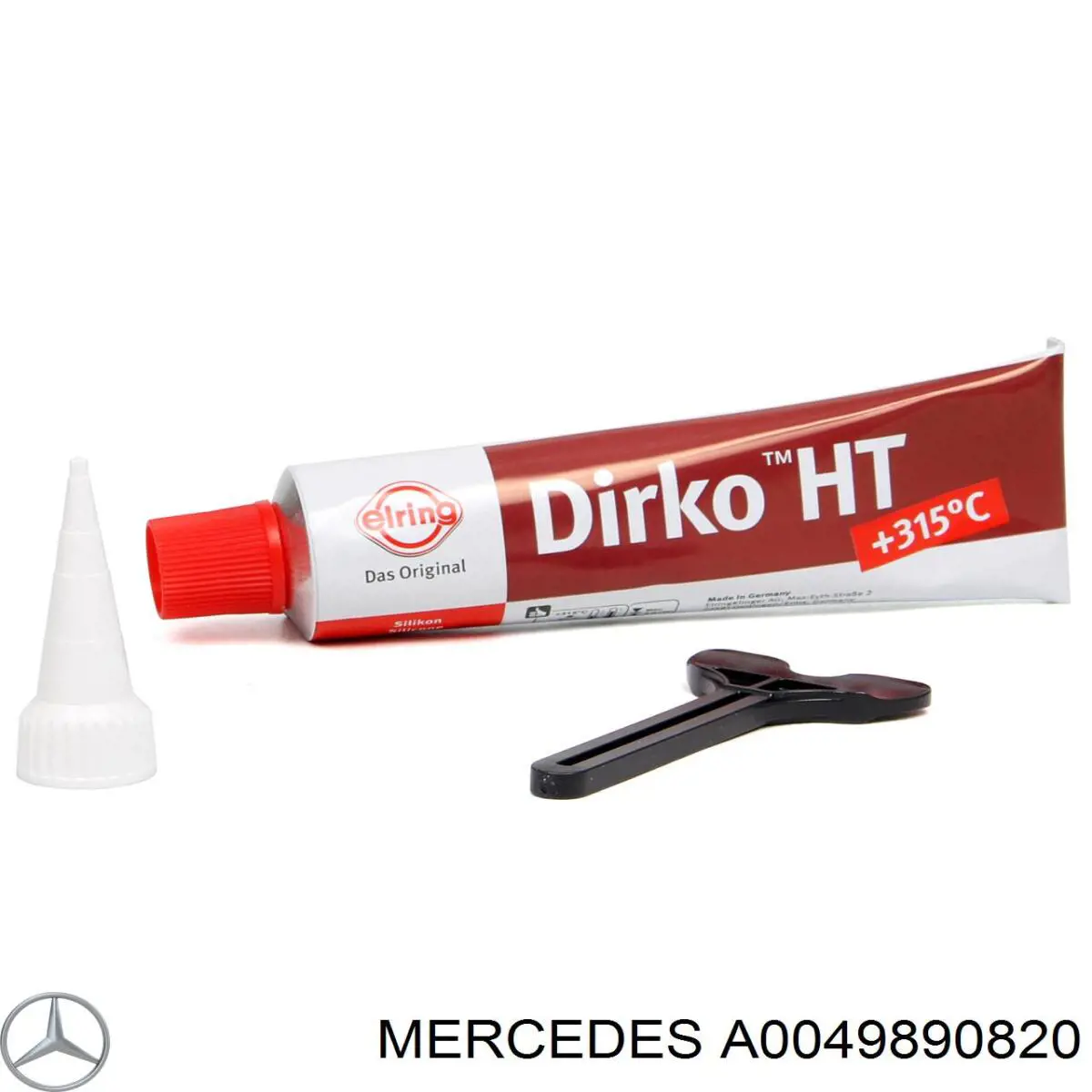 Герметик силіконовий Mercedes A0049890820 ціна, від 6.53 USD