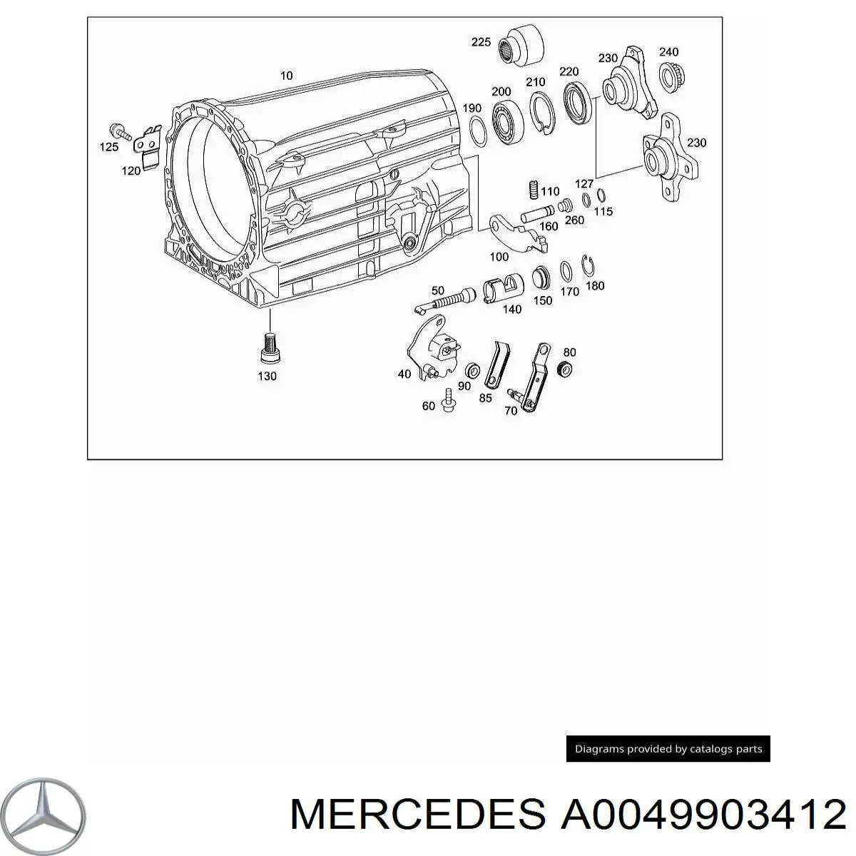  0049903412 Mercedes