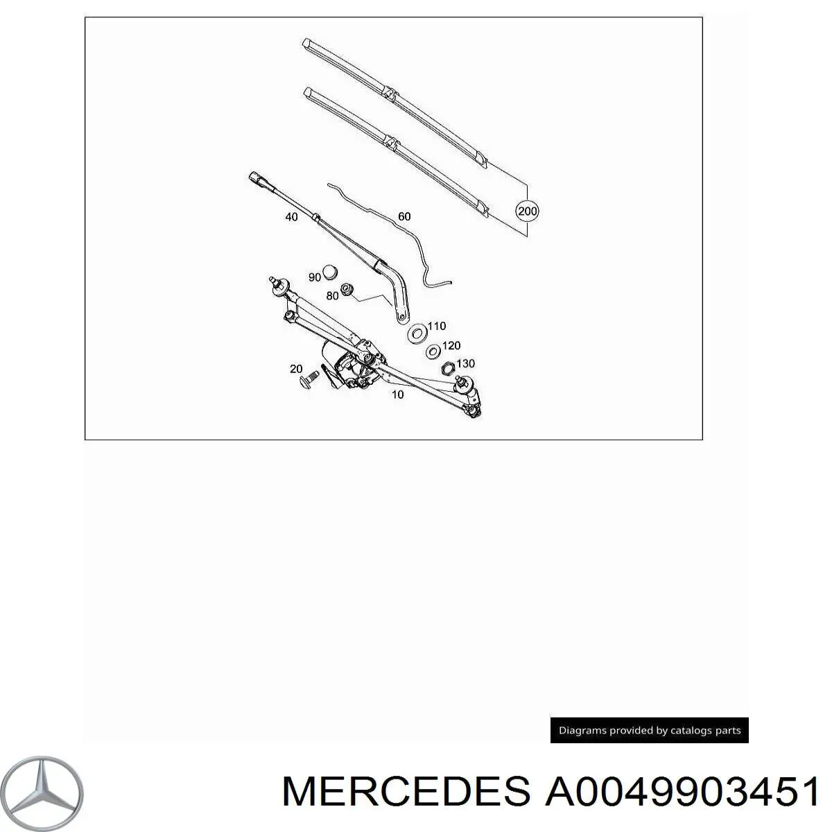  0049903451 Mercedes