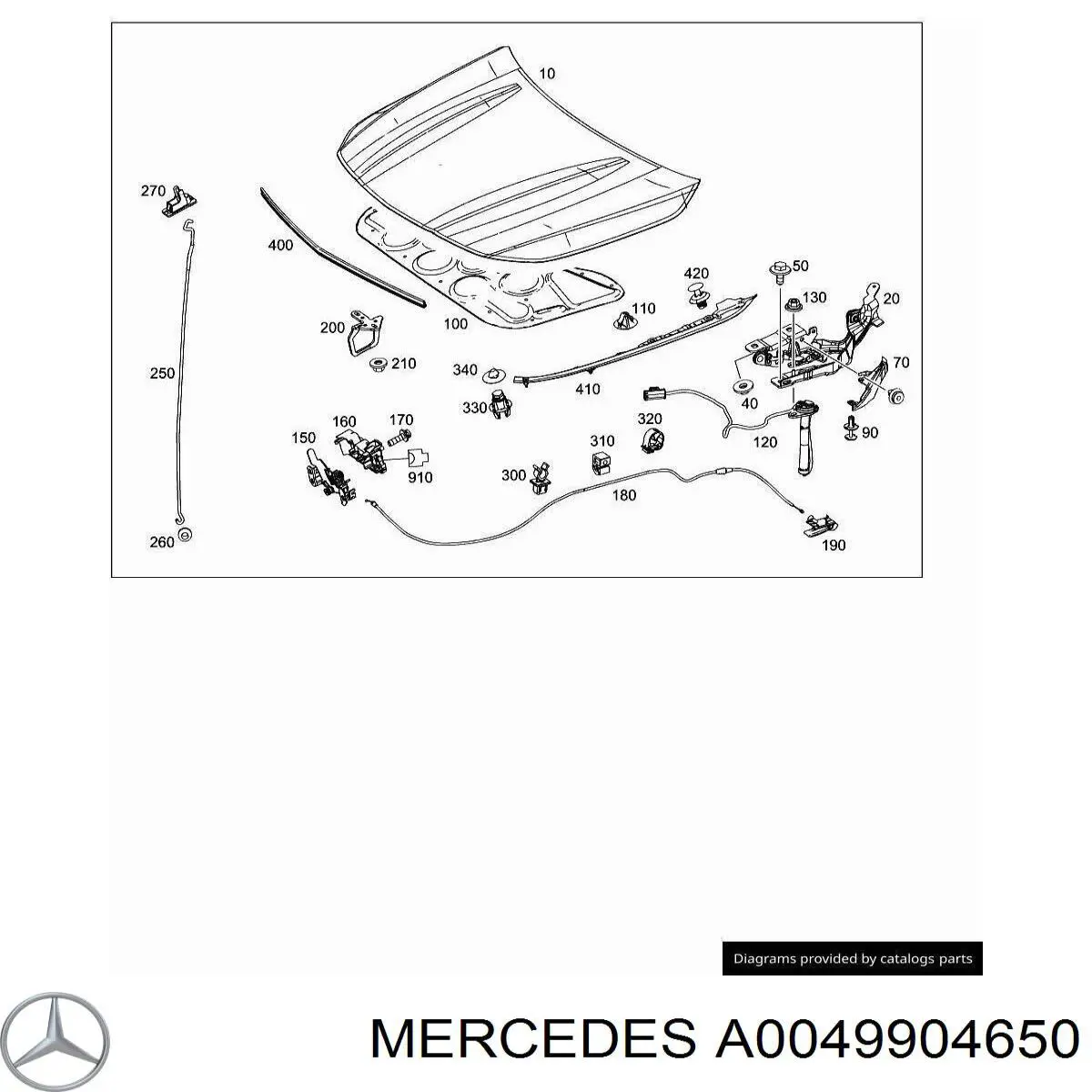 Купити A0049904650 Mercedes 
