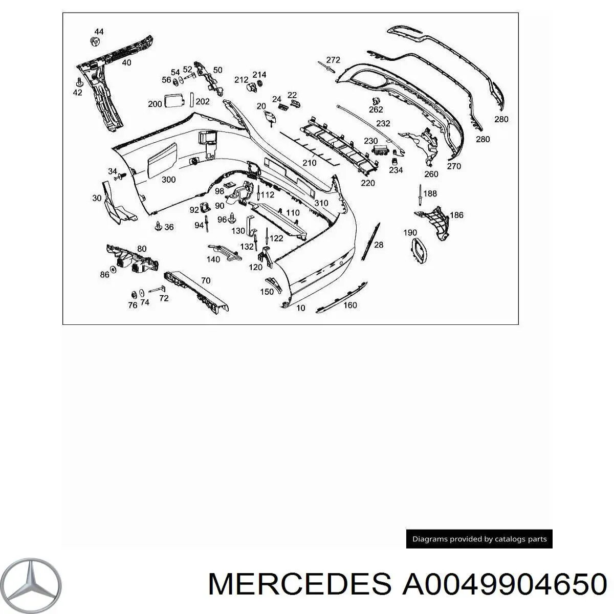 A0049904650 Mercedes 