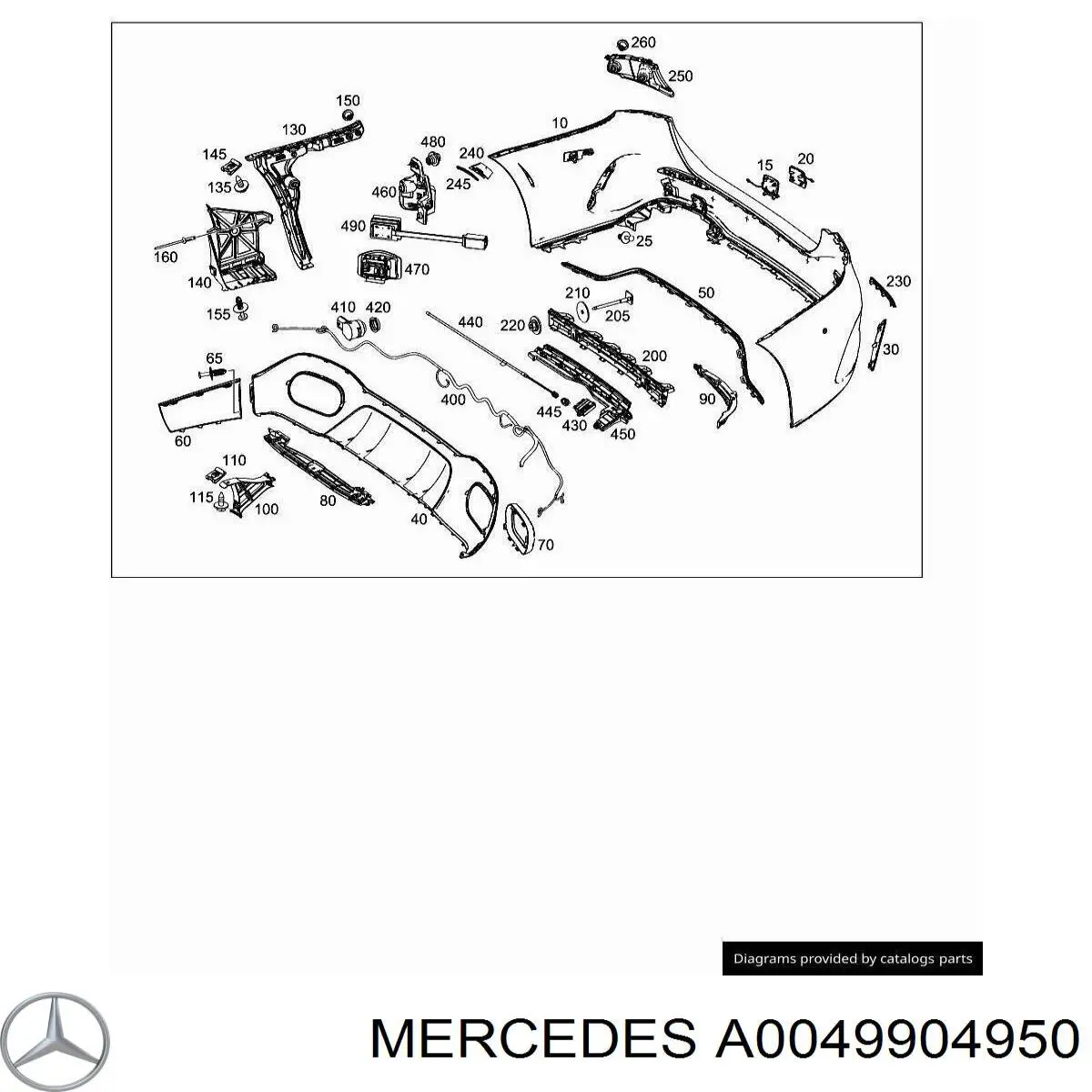 A0049904950 Mercedes 