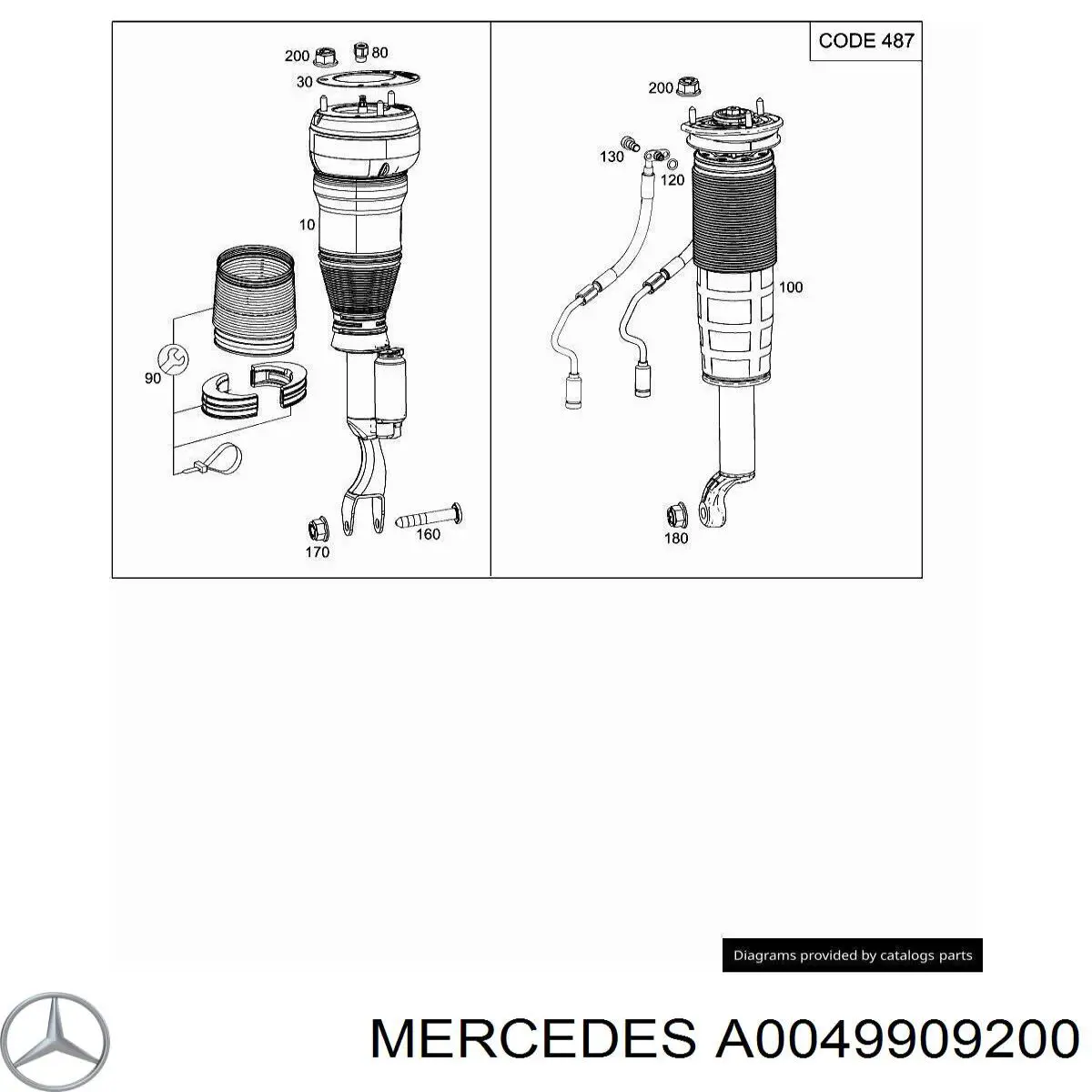  A0049909200 Mercedes