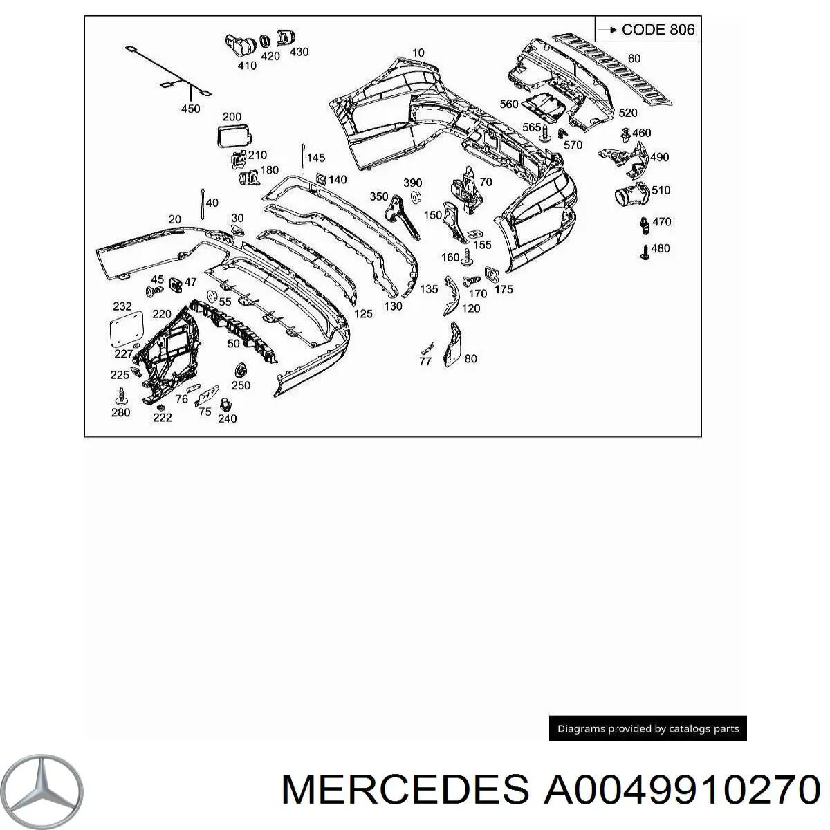A0049910270 Mercedes 
