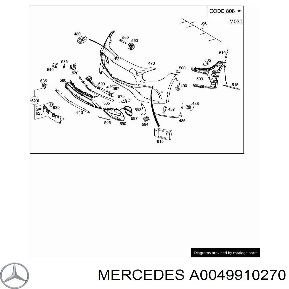  Mercedes A0049910270 ціна, від 1.70 USD