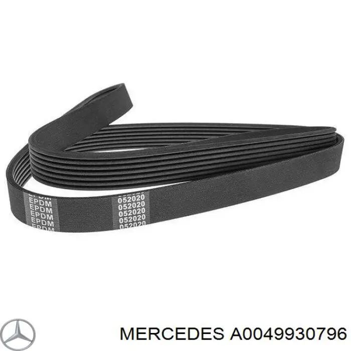 A0049930796 Mercedes ремінь приводний, агрегатів