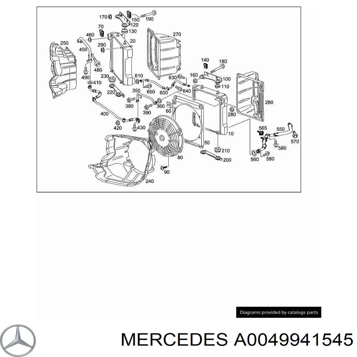 A0049941445 Mercedes 