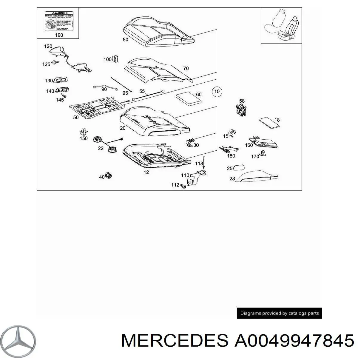  0049947845 Mercedes