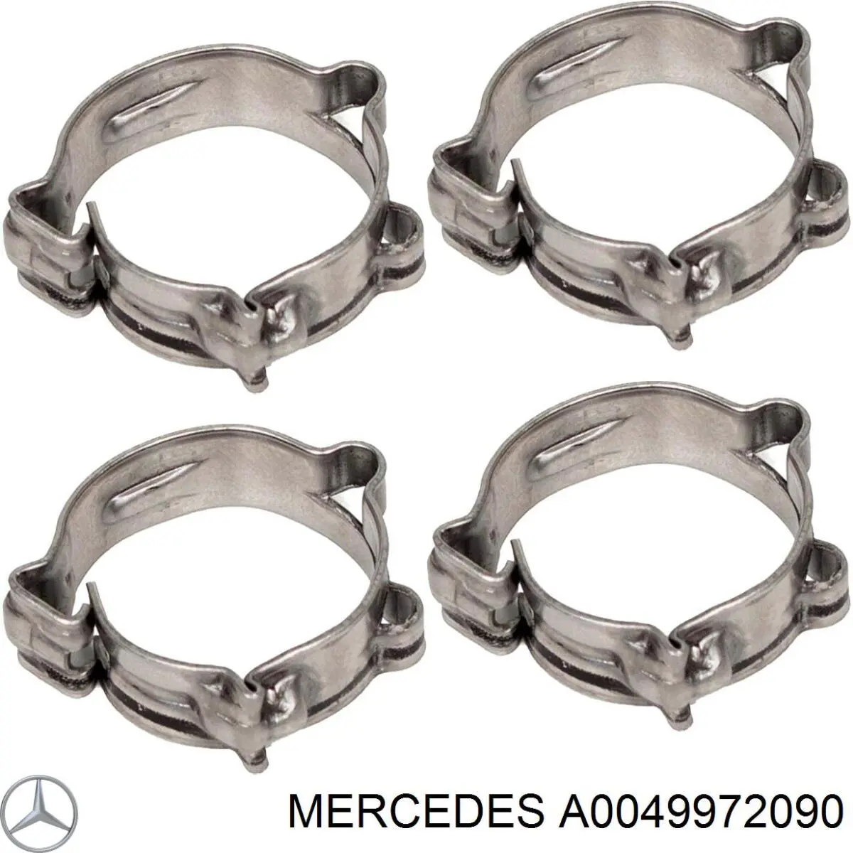 Хомут пружинний 49972090 Mercedes