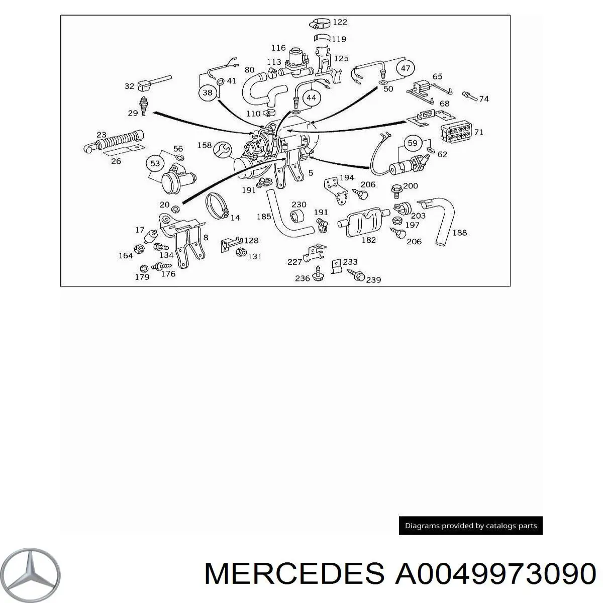  Mercedes A0049973090