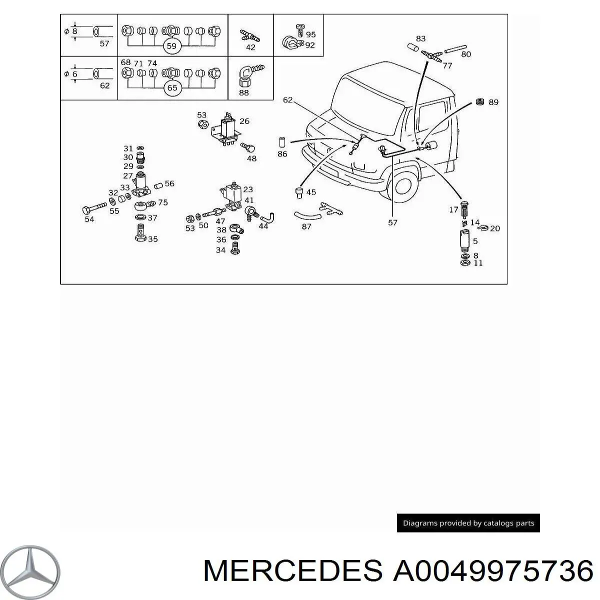 A0049975736 Mercedes 
