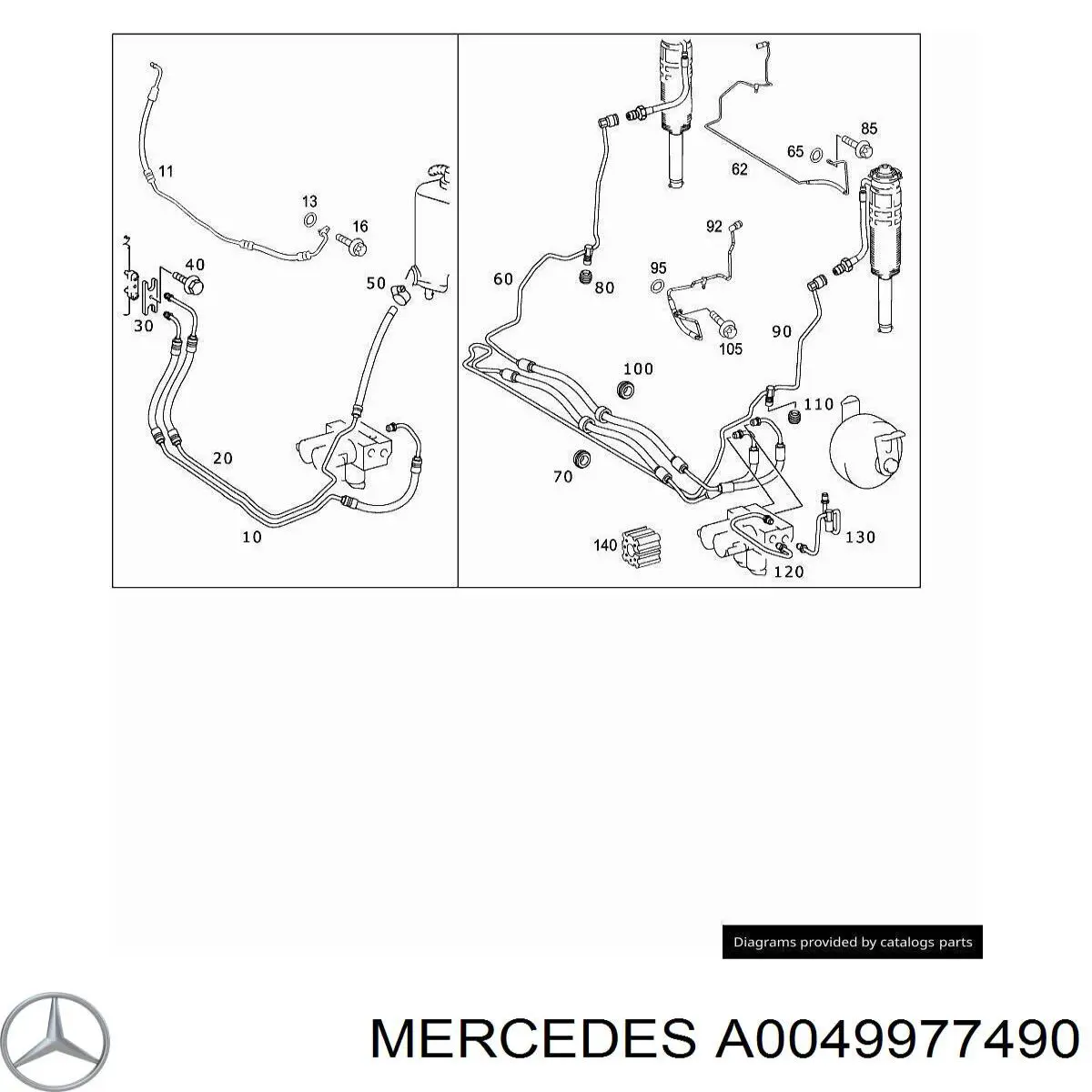  Mercedes A0009957735