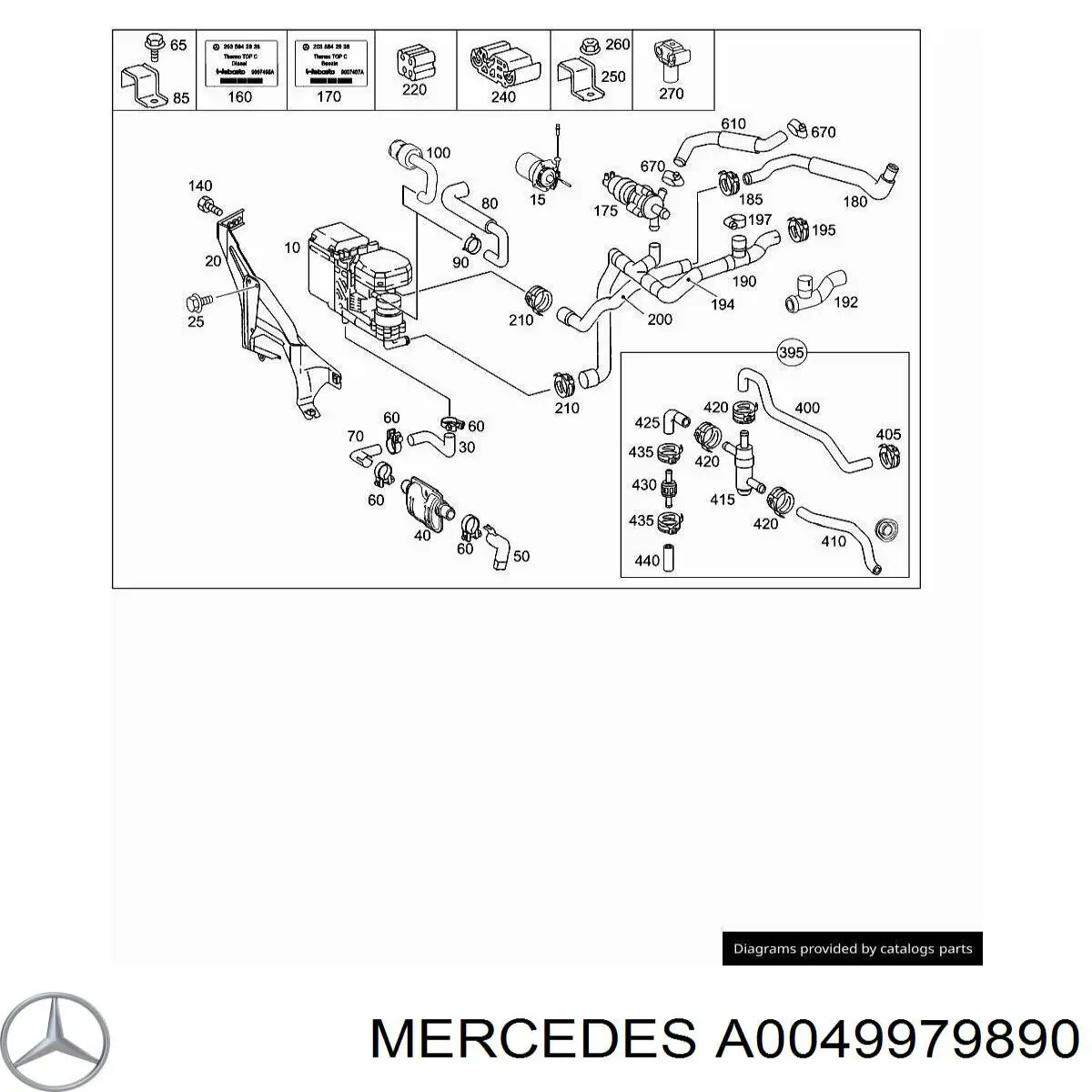  Mercedes A0049979890