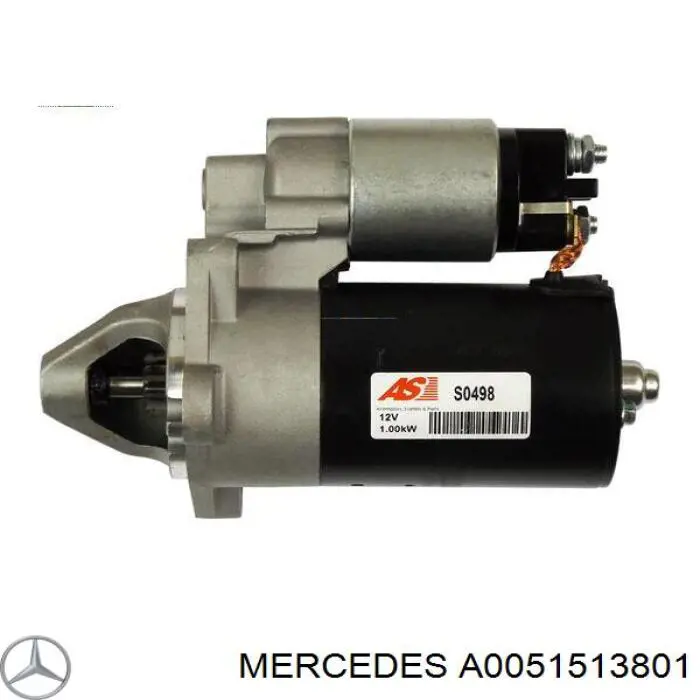 Купити A0051513801 Mercedes Стартер