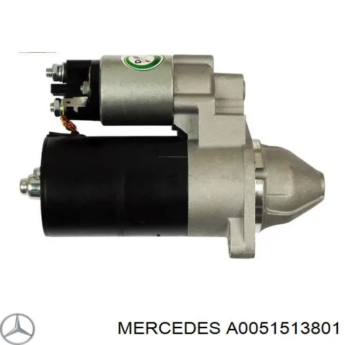 A0051513801 Mercedes Стартер двигуна