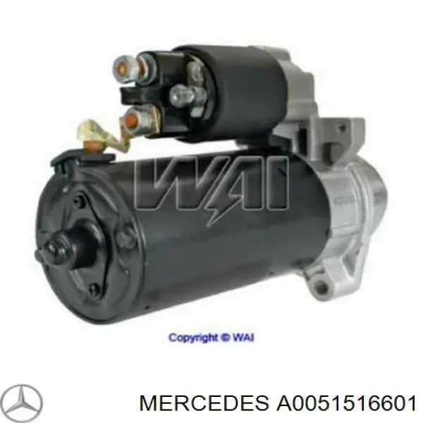 Купити A0051516601 Mercedes Стартер
