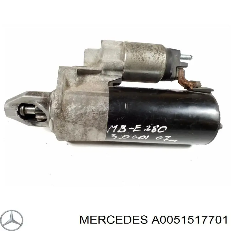 Стартер Mercedes A0051517701 ціна, від 47.81 USD