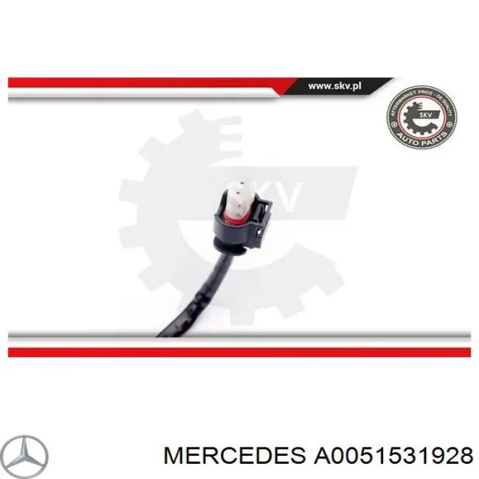 Термодатчик охолоджуючої рідини Mercedes A0051531928 ціна, від 21.51 USD