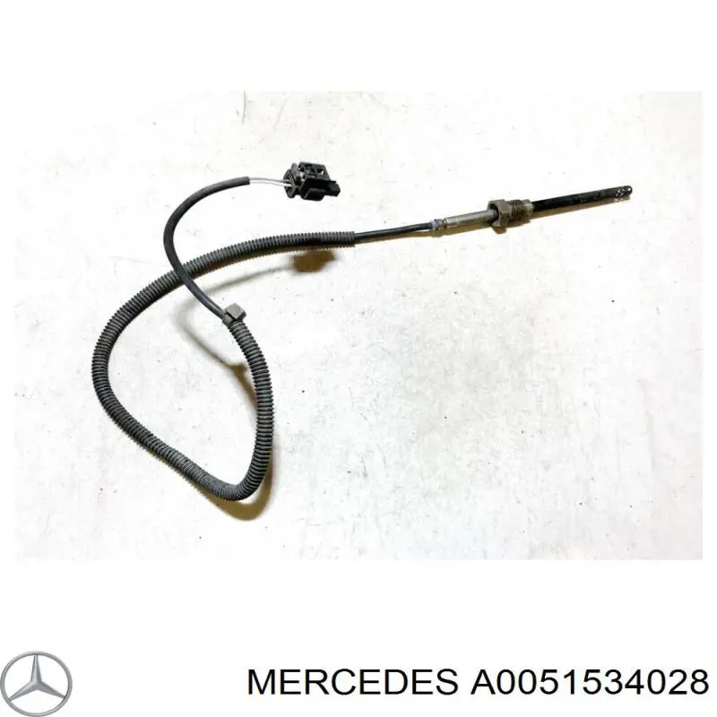Датчик температури відпрацьованих газів (ВГ), в каталізаторі Mercedes A0051534028 ціна, від 53.83 USD