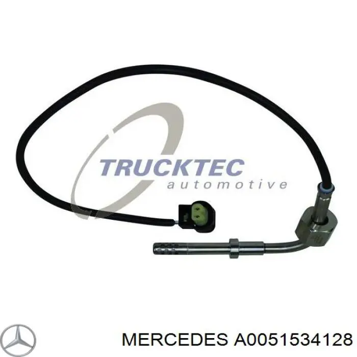 A0051534128 Mercedes датчик температури відпрацьованих газів (вг, до каталізатора)
