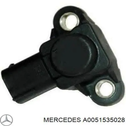 A0051535028 Mercedes датчик тиску у впускному колекторі, map