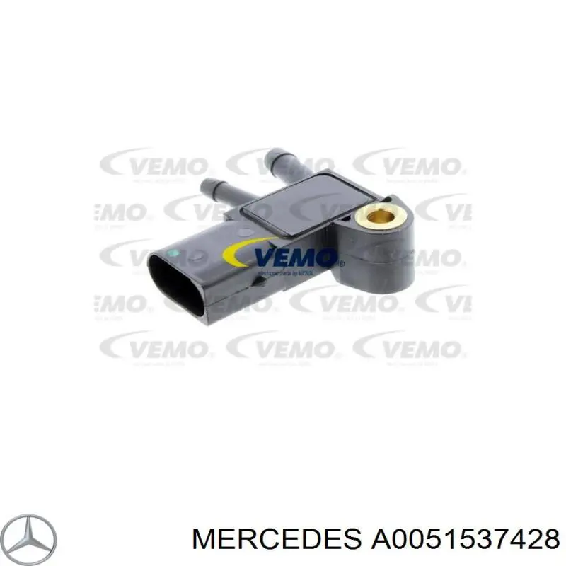Купити A0051537428 Mercedes Датчик тиску вихлопних газів
