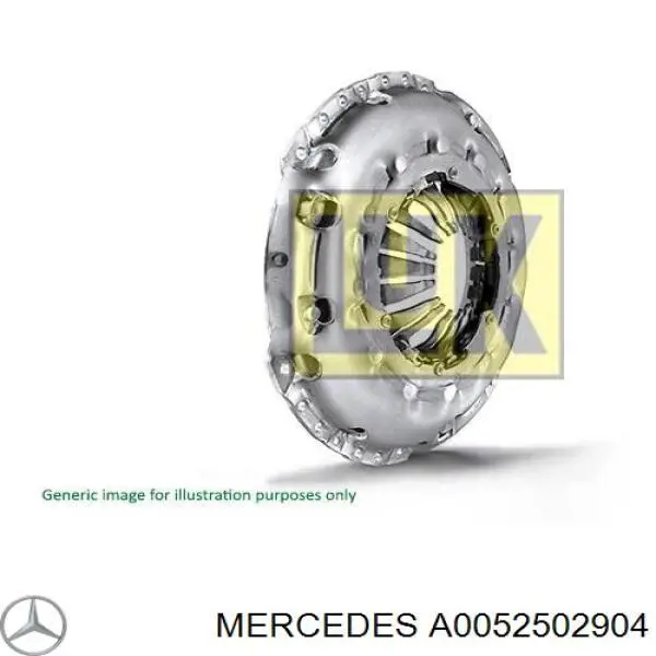 Пелюстковий кошик зчеплення Mercedes A0052502904 ціна, від 182.73 USD