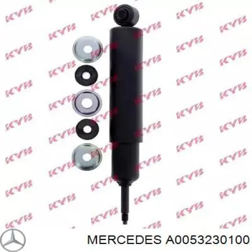 Стойка амортизатора передняя Mercedes A0053230100 ціна, від 79.20 USD