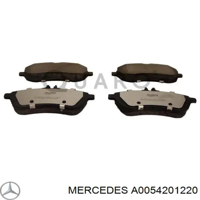 Передні тормозні колодки A0054201220 Mercedes