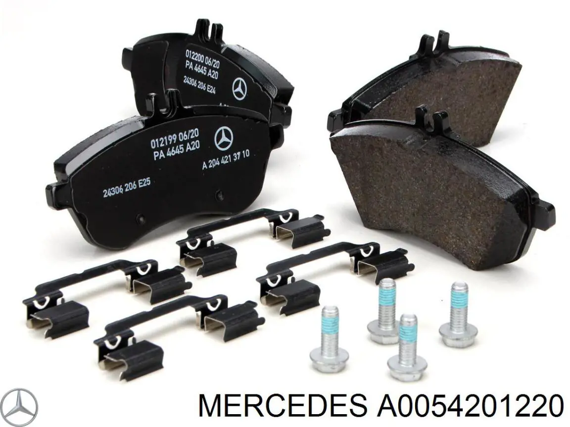 A0054201220 Mercedes Передні гальмівні колодки