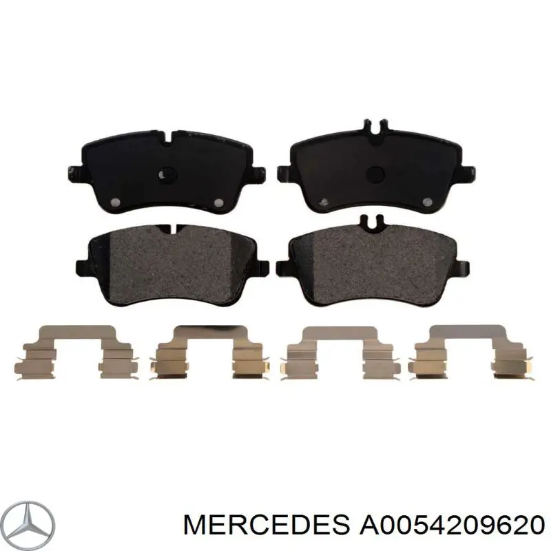 Гальмівні колодки Mercedes A0054209620 ціна, від 28.71 USD