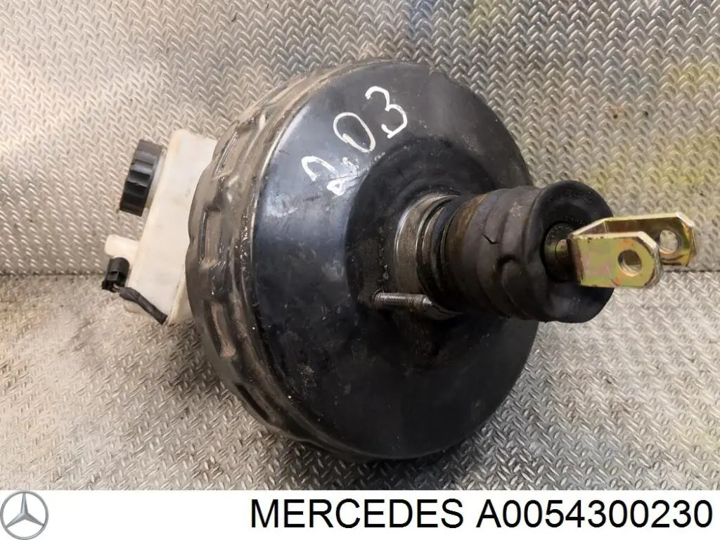 Вакуумний підсилювач гальм Mercedes A0054305530
