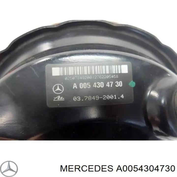 A0054304730 Mercedes Підсилювач гальм вакуумний