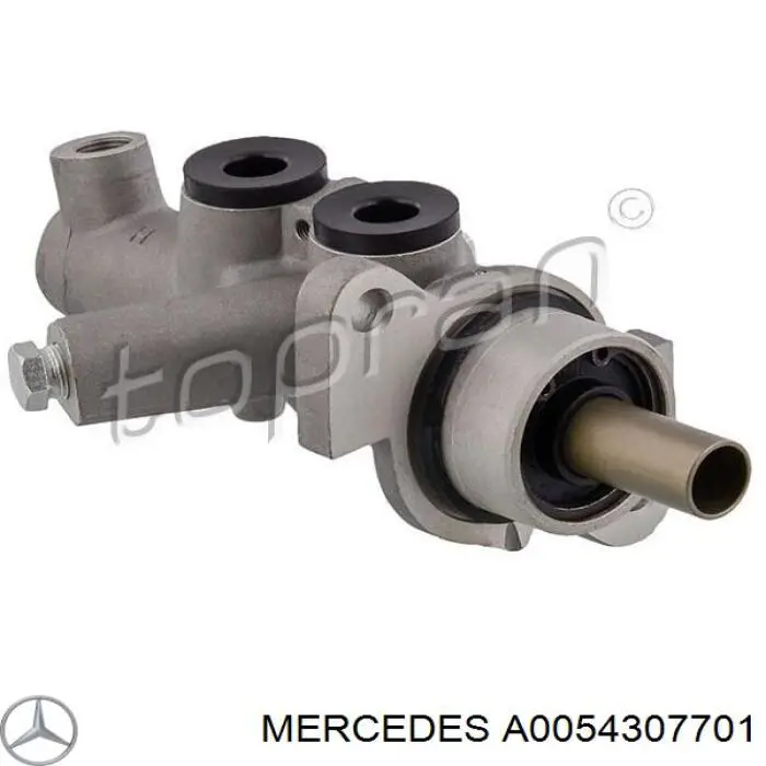 Циліндр головний гальма (Гідротормоз) Mercedes A0054307701 ціна, від 41.09 USD